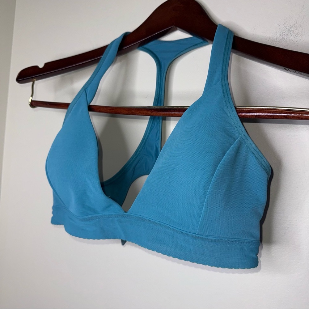 lululemon athletica Teal Halter Sports Bra